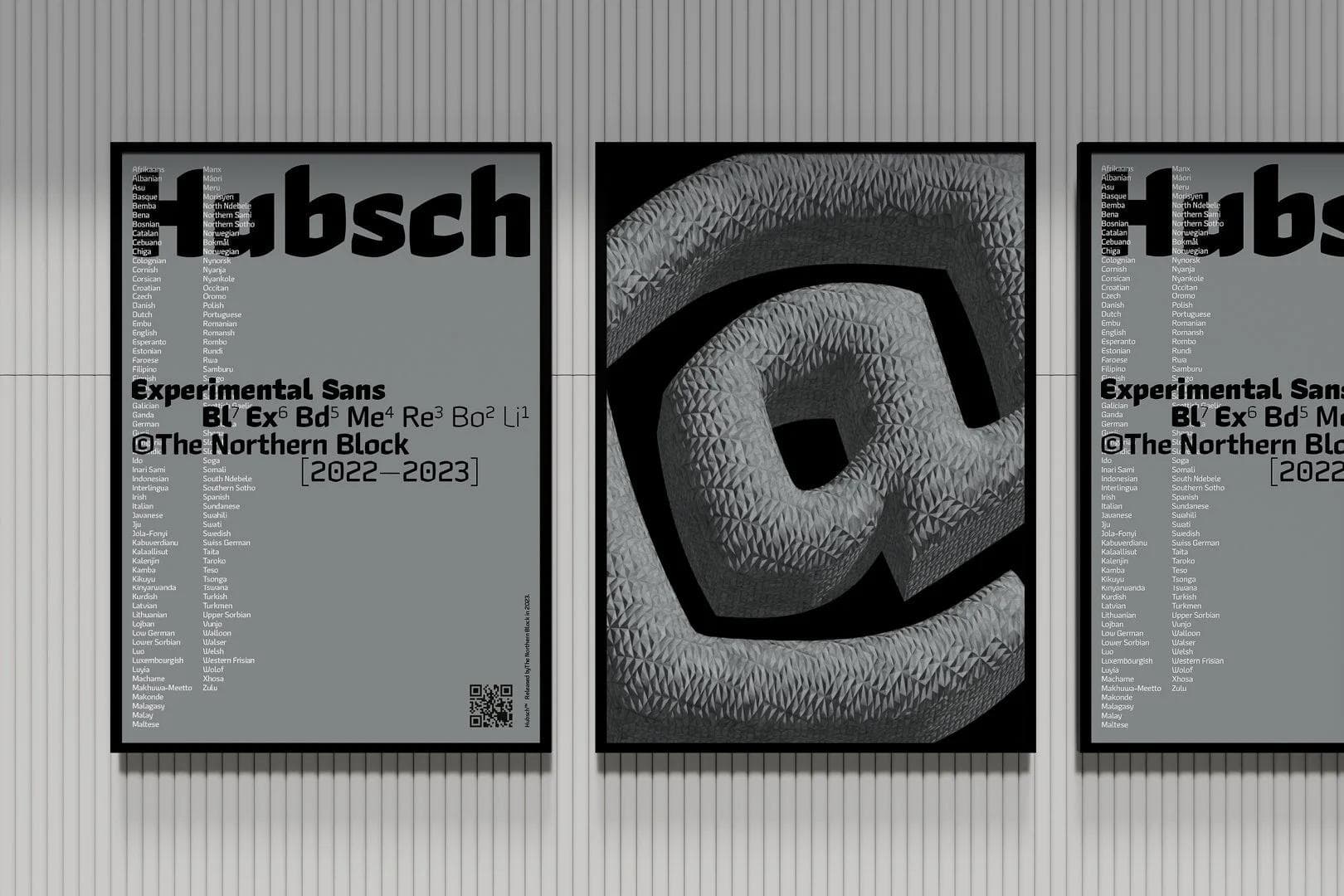 Nostalgia and art history drive Jonathan Hill’s latest experimental typeface—Hubsch.
