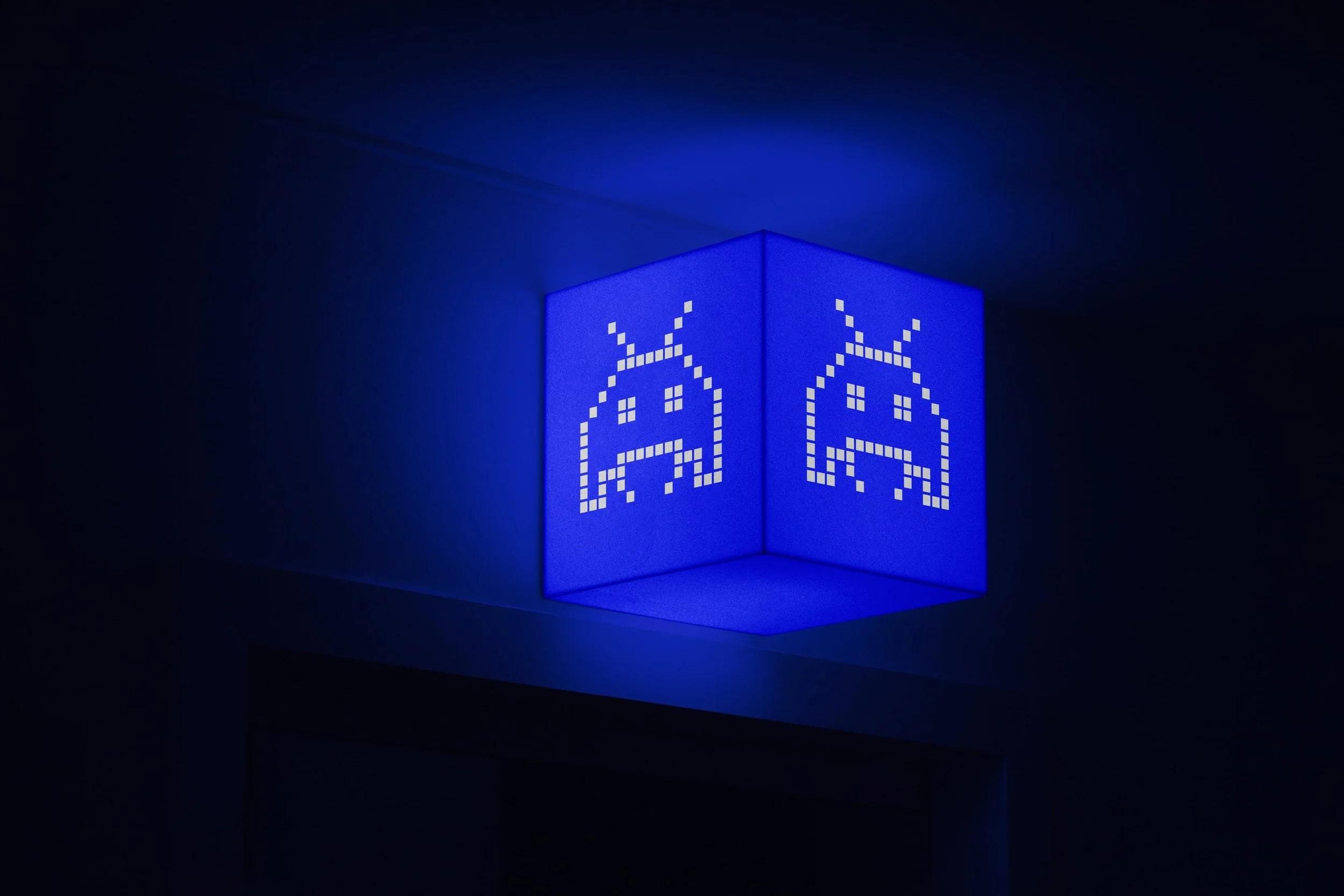 Boxal—The retro typeface with an arcade in its veins. Drop your day job, and come play in a pixelated multiverse.