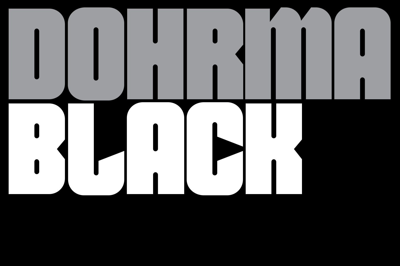 Dohrma by The Northern Block type foundry—A distinctive interpretation of Morris Fuller Benton’s classic Othello typeface